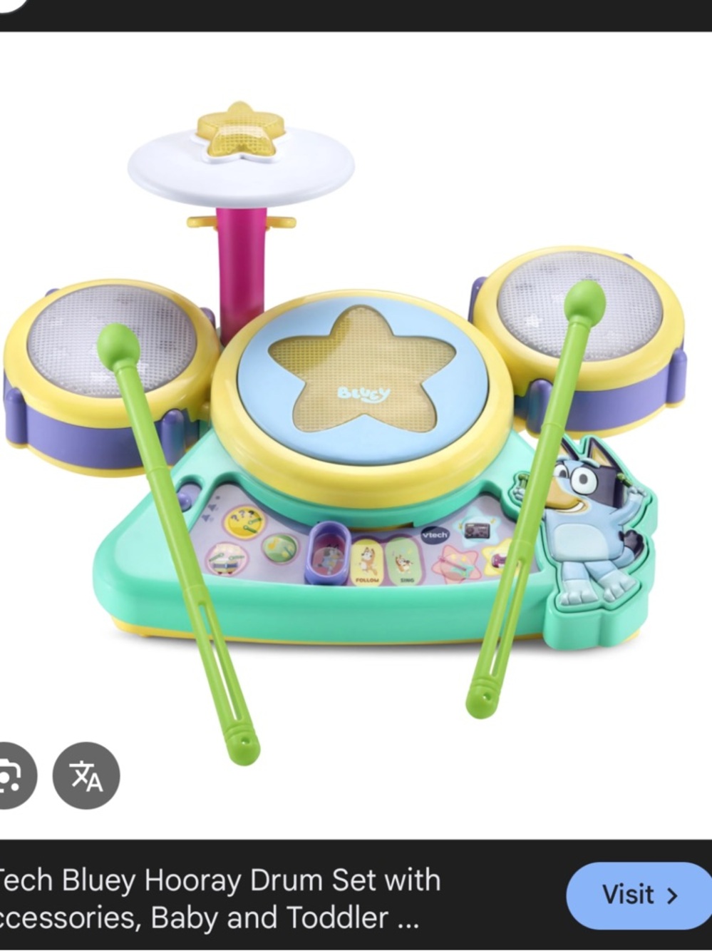 Bluey | Kids Music & Learning Toy Set - no box, all with batteries 🔋